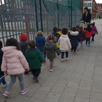 LES CLASSES D'ESTELS I ARC IRIS FAN LA SEVA PRIMERA SORTIDA
